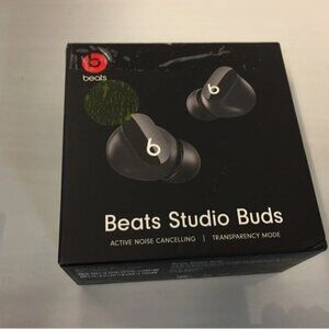 New~In Box.Beats Studio Buds:.: Active Noise Cancelling EarBuds~Black